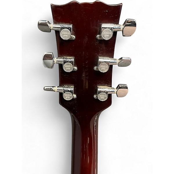 Vintage 1980s Yamaha SBG200 Vintage Sunburst Solid Body Electric Guitar