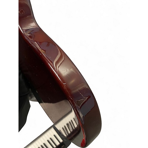 Vintage 1980s Yamaha SBG200 Vintage Sunburst Solid Body Electric Guitar