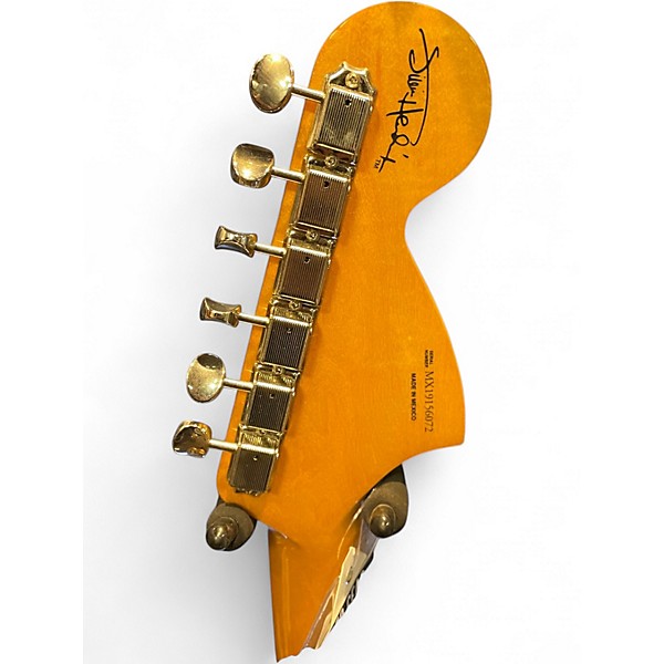 Used Fender Jimi Hendrix Stratocaster Olympic White Solid Body Electric Guitar