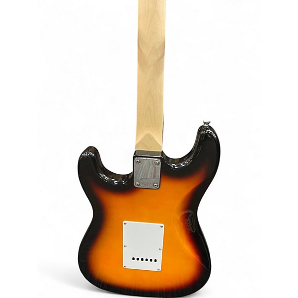 Used Donner standard series Sunburst Solid Body Electric Guitar