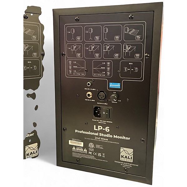Used Kali Audio LP6 PAIR Powered Monitor