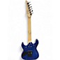 Used Ibanez GRX70QA Trans Blue Burst Solid Body Electric Guitar