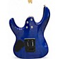 Used Ibanez GRX70QA Trans Blue Burst Solid Body Electric Guitar