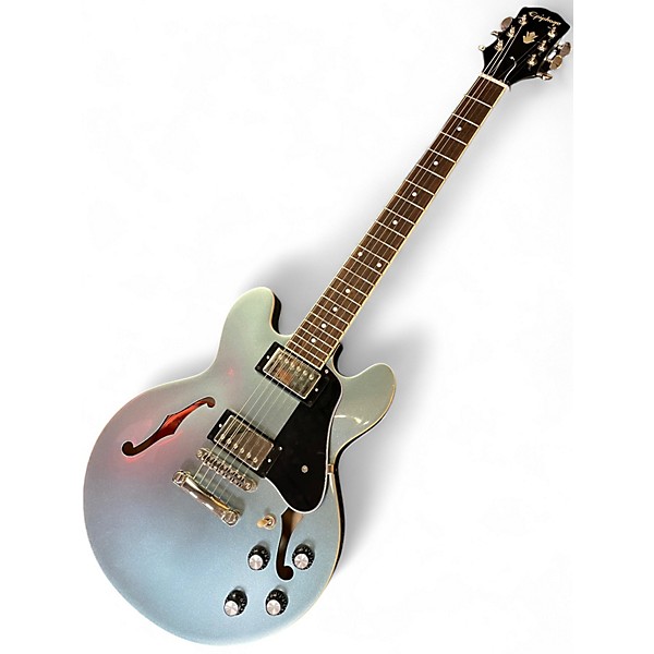 Used Epiphone ES339 Pelham Blue Hollow Body Electric Guitar
