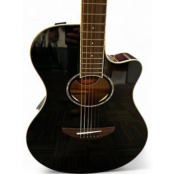 Used Yamaha APX600 Black Acoustic Electric Guitar