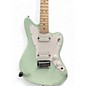 Used Squier Mini Jazzmaster HH Surf Green Solid Body Electric Guitar