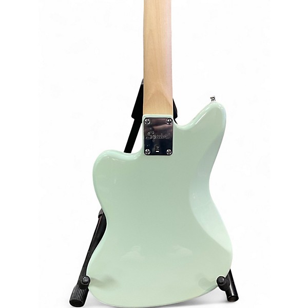 Used Squier Mini Jazzmaster HH Surf Green Solid Body Electric Guitar