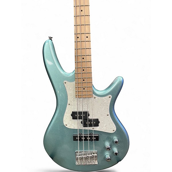 Used Ibanez SRMD200 Blue Sapphire Electric Bass Guitar