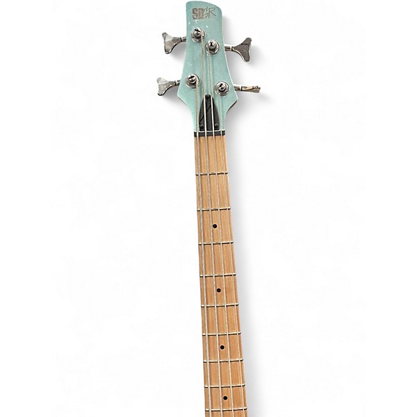 Used Ibanez SRMD200 Blue Sapphire Electric Bass Guitar