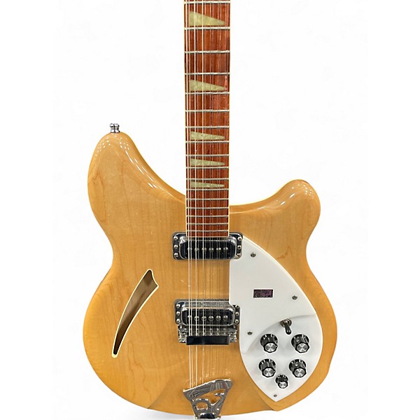 Used Rickenbacker 360/12 Natural Hollow Body Electric Guitar