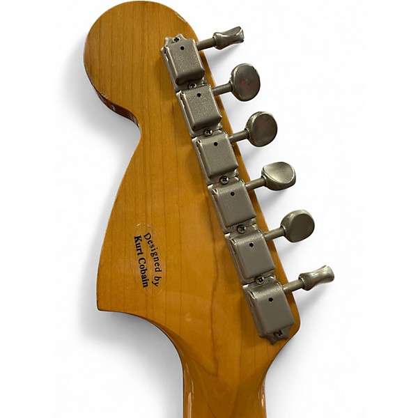 Used Fender Jagstang Fiesta Red Solid Body Electric Guitar