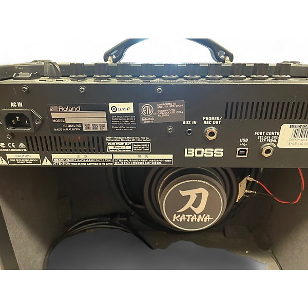 Used BOSS Katana KTN50 50W 1X12 Guitar Combo Amp