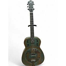Used Recording King RM-997-VG VINTAGE GREEN Resonator Guitar