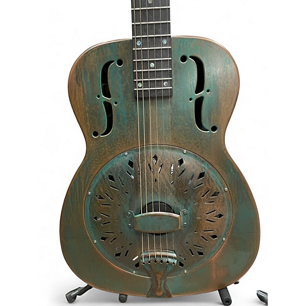 Used Recording King RM-997-VG VINTAGE GREEN Resonator Guitar