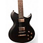 Used Washburn WI-64 Satin Black Solid Body Electric Guitar