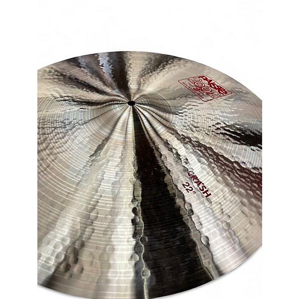 Used Paiste 22in 2002 Crash Cymbal