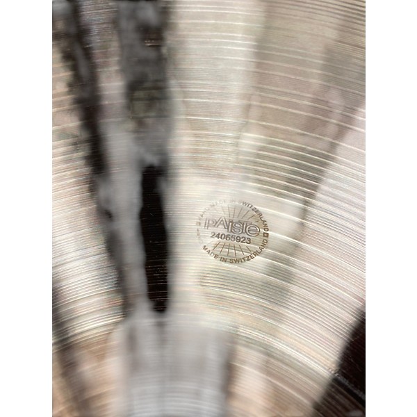 Used Paiste 22in 2002 Crash Cymbal