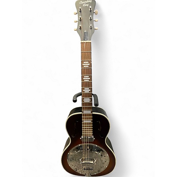 Used Recording King RPH-05 Dirty Thirties 2 Color Sunburst Acoustic Guitar