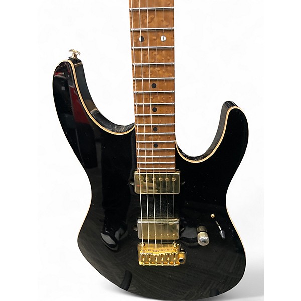 Used 2019 Shur MODERN CUSTOM Black Solid Body Electric Guitar