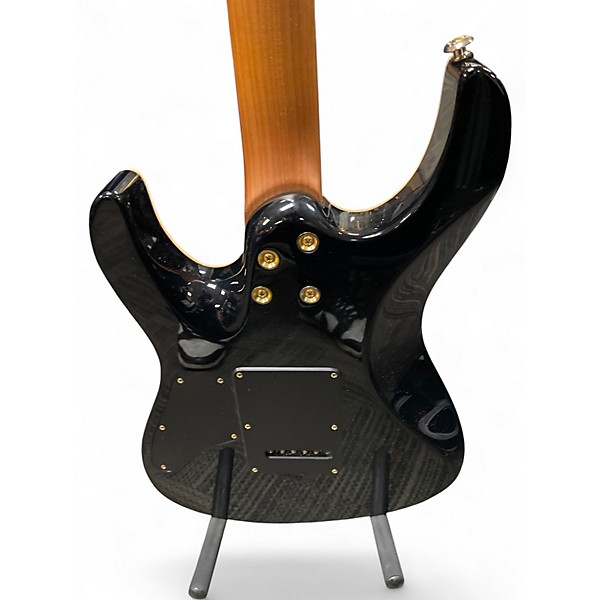 Used 2019 Shur MODERN CUSTOM Black Solid Body Electric Guitar