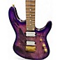 Used Ernie Ball Music Man Jason Richardson Signature Cutlass 6 Purple Solid Body Electric Guitar