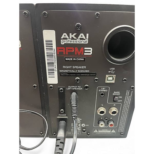 Used Akai Professional rpm3 PAIR Powered Monitor