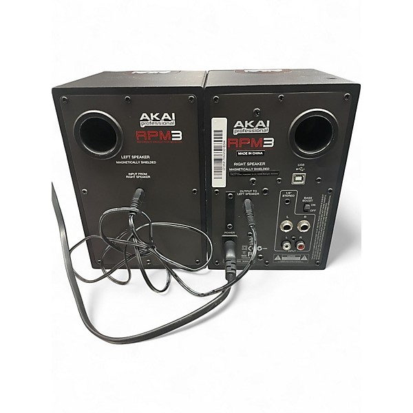 Used Akai Professional rpm3 PAIR Powered Monitor
