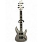 Used Schecter Guitar Research C1 Platinum SATIN SILVER Solid Body Electric Guitar thumbnail
