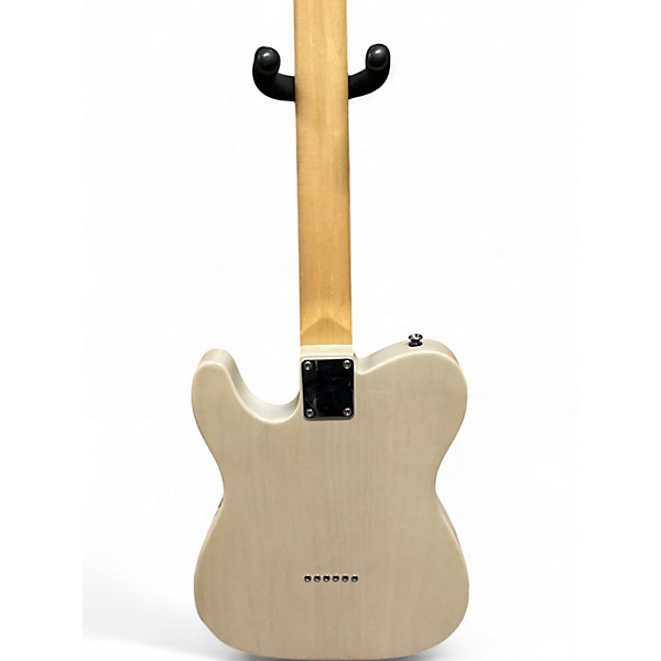 Used Vintage V62 Reissue Ash Blonde Solid Body Electric Guitar