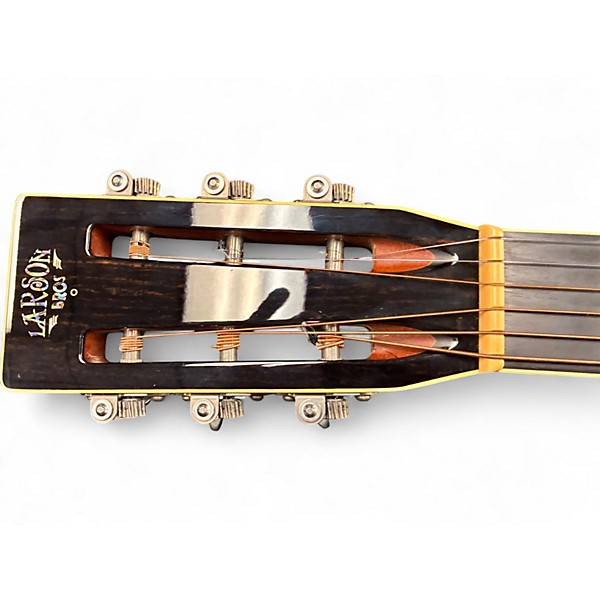 Used Larson MAURER STYLE I-ES Natural Acoustic Electric Guitar