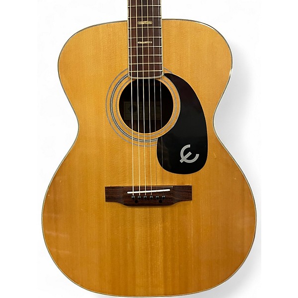 Vintage 1970s Epiphone FT 335 Natural Acoustic Guitar