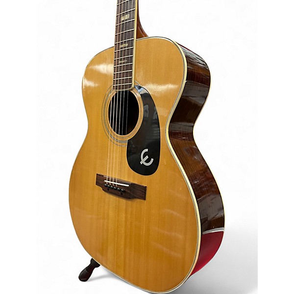 Vintage 1970s Epiphone FT 335 Natural Acoustic Guitar