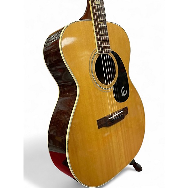 Vintage 1970s Epiphone FT 335 Natural Acoustic Guitar