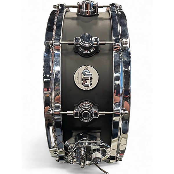 Used DW 6X14 Design Series Snare BACK SATIN Drum
