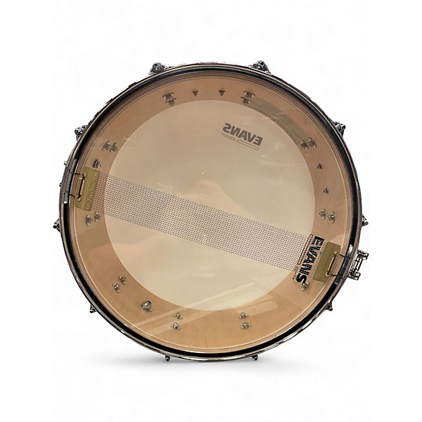 Used DW 6X14 Design Series Snare BACK SATIN Drum