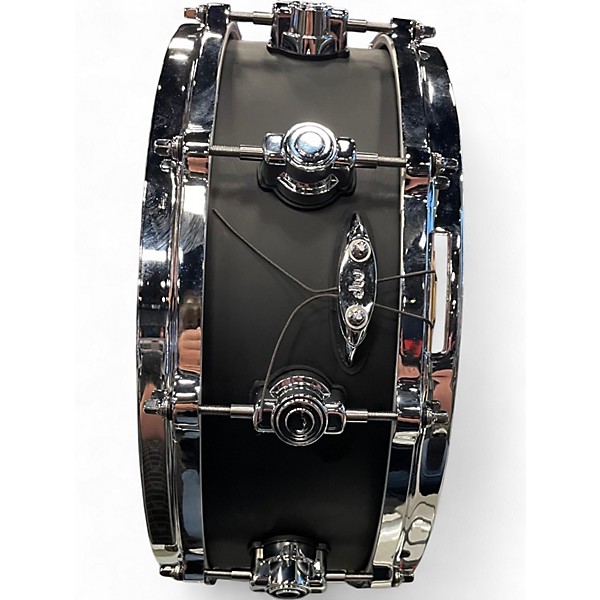 Used DW 6X14 Design Series Snare BACK SATIN Drum