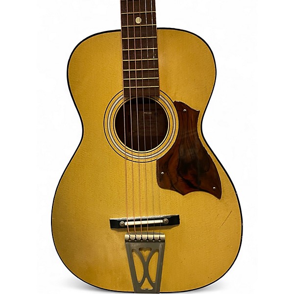 Vintage 1970s Harmony STELLA Natural Acoustic Guitar