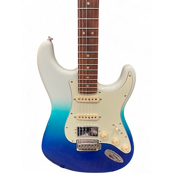Used Fender Player Plus Stratocaster HSS Belair Blue Solid Body Electric Guitar