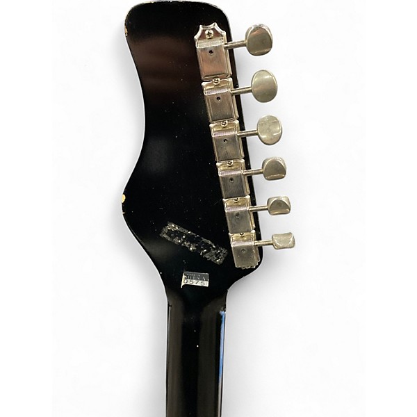 Vintage 1980s Jerry Jones Jerry Jones Electric Master Sitar Red Gator Crackle RED GATOR Solid Body Electric Guitar