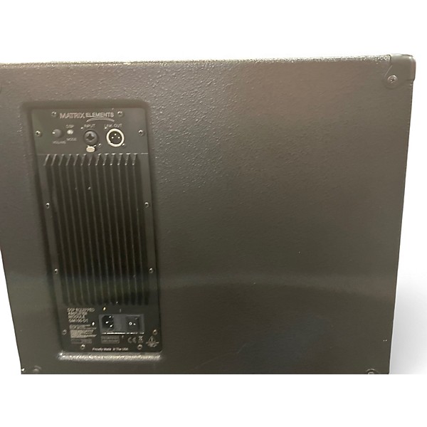 Used Matrix Elements DSP EQUIPPED AMP MODULE GM100-D1 Guitar Cabinet