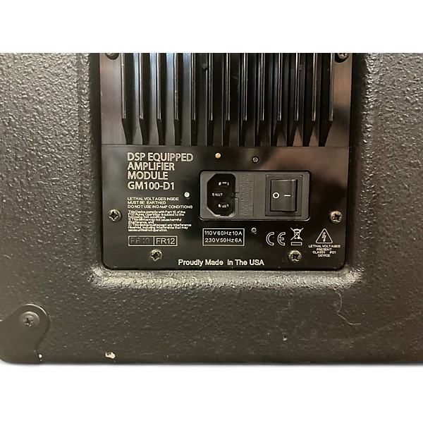 Used Matrix Elements DSP EQUIPPED AMP MODULE GM100-D1 Guitar Cabinet