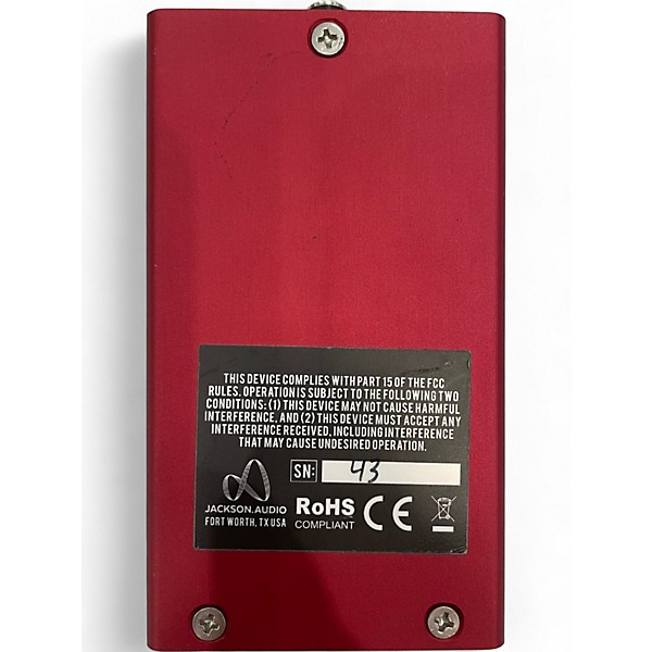 Used Jackson Audio Modular Fuzz Effect Pedal