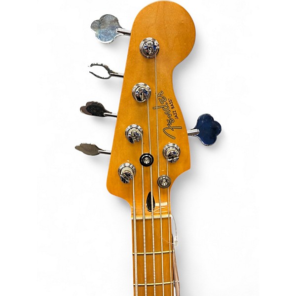 Used Fender PLAYER II MODIFIED JAZZ BASS V Olympic Pearl Electric Bass Guitar