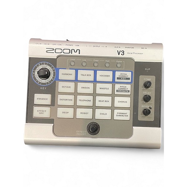 Used Zoom V3 Vocal Processor