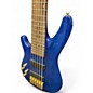 Used Brice 6 string bass Electric Blue Electric Bass Guitar