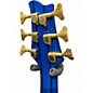 Used Brice 6 string bass Electric Blue Electric Bass Guitar