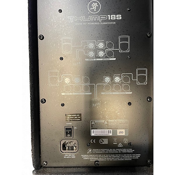 Used Mackie Thump 18S Powered Subwoofer