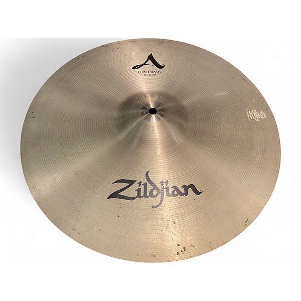 Used Zildjian 17in A Series Thin Crash Cymbal