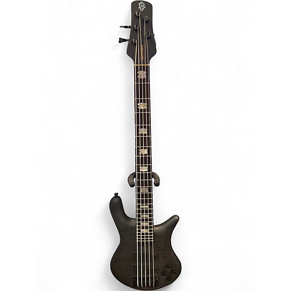 Used Spector Euro 5LX Trans Black Electric Bass Guitar