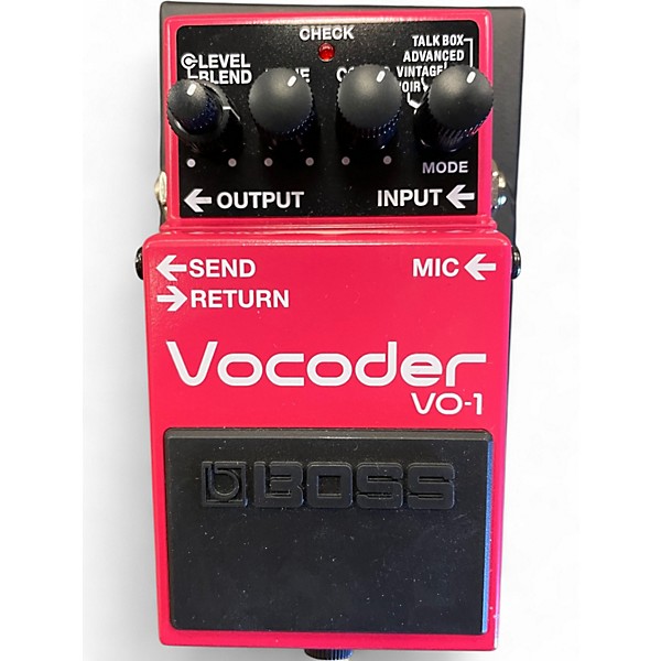 Used BOSS VO-1 Vocoder Effect Pedal
